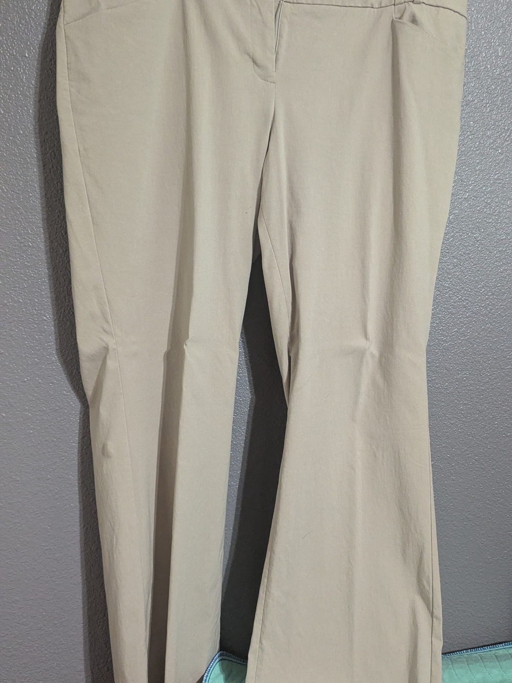 Classic Women's Cream Straight-Leg Pants